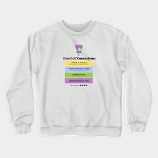 Disc Golf Puzzle Crewneck Sweatshirt